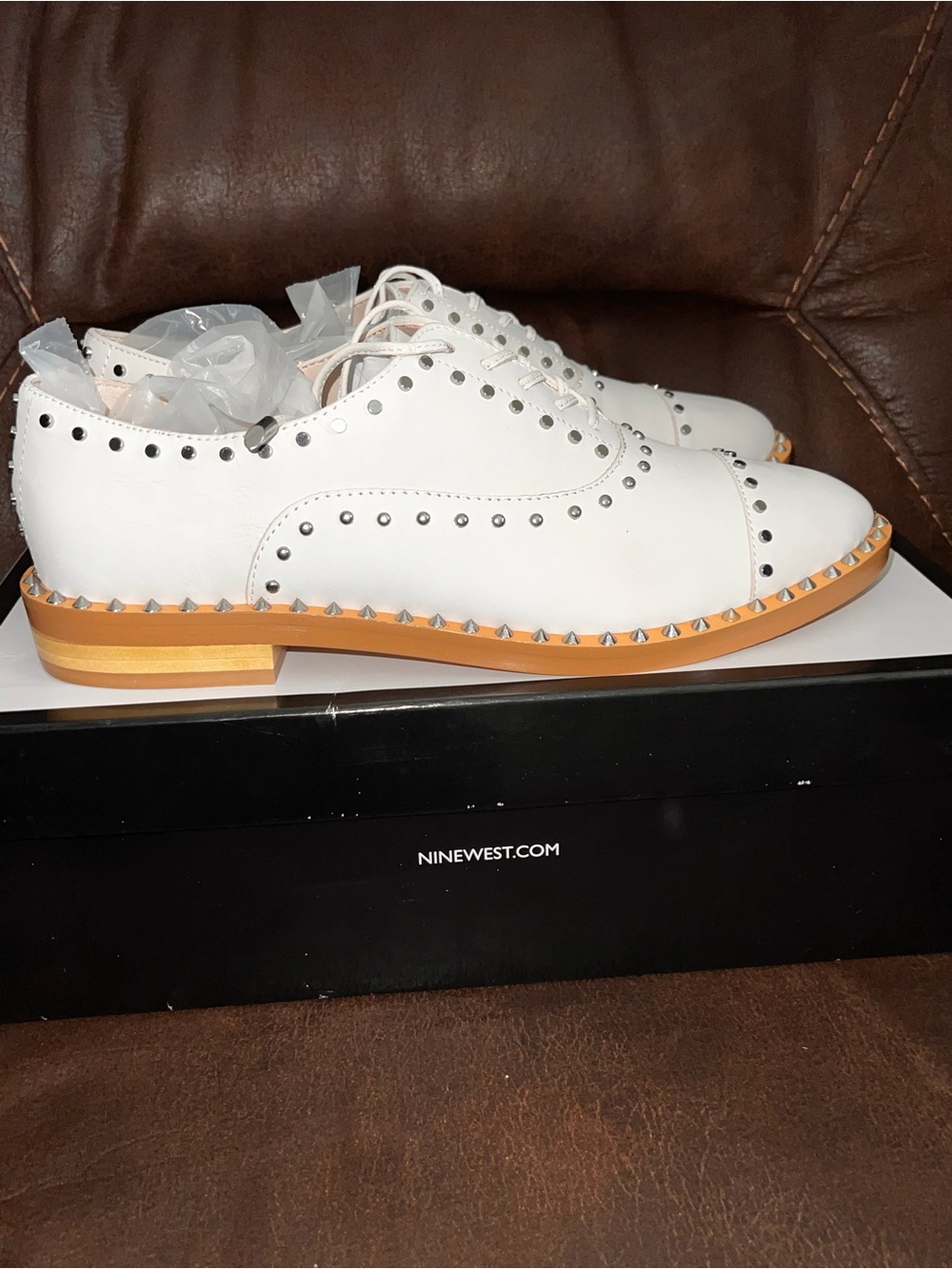 Nine West Garroy Studded Oxford